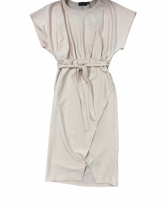 Dress Work By Pretty Little Thing In Peach, Size:M