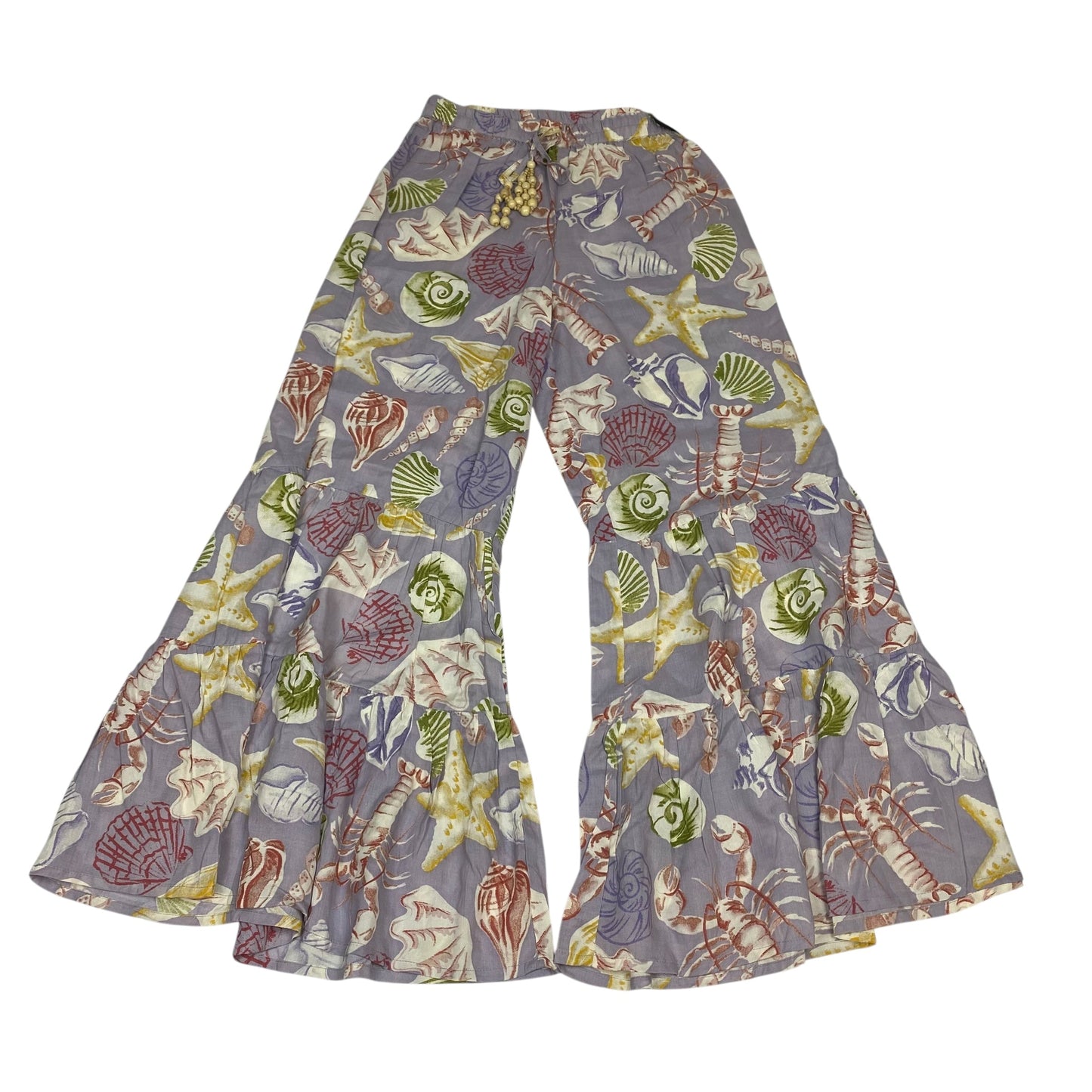 PANTS WIDE LEG by True Destinations in PURPLE, Size:XS