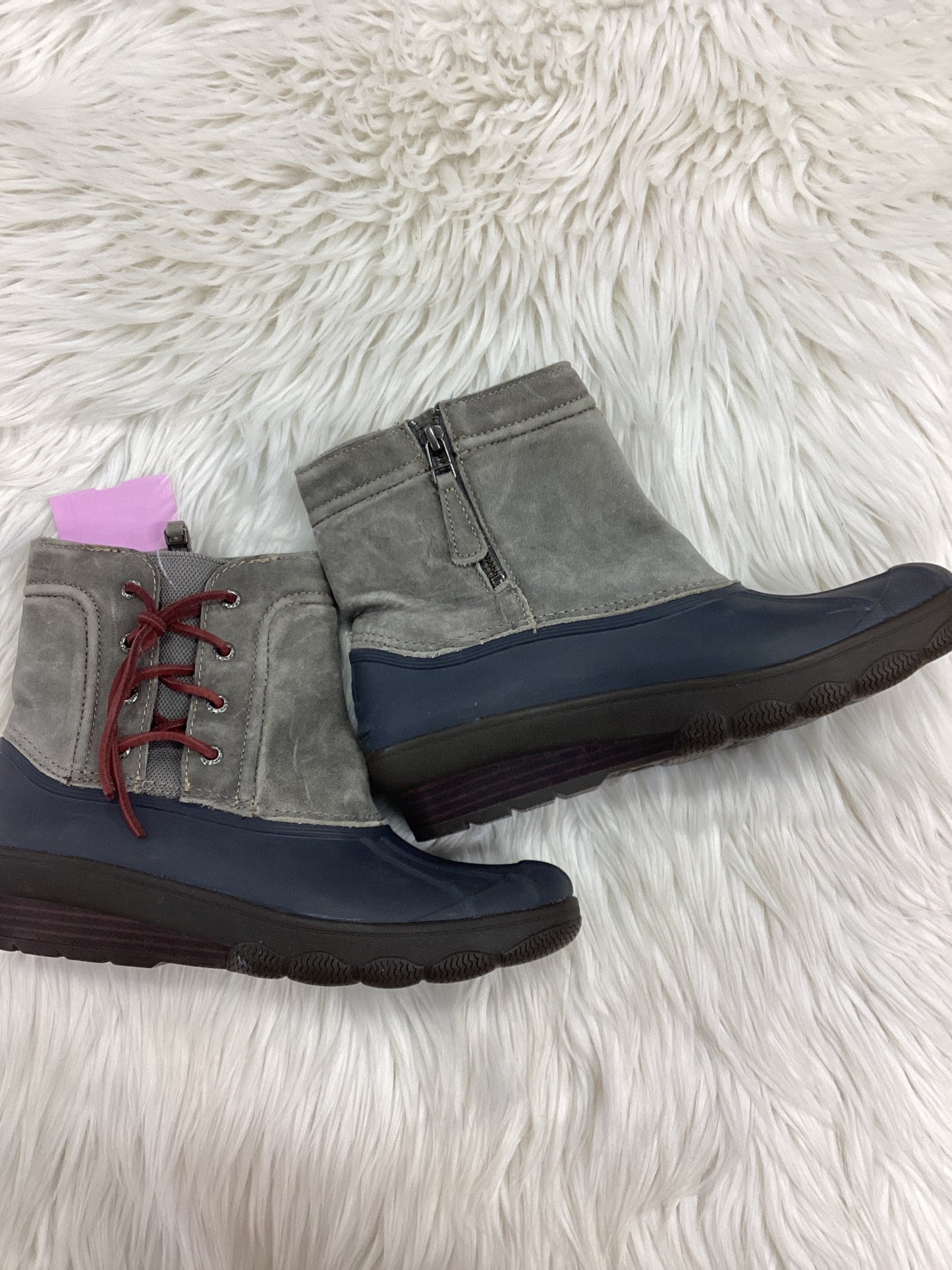 Boots Snow By Sperry In Grey, Size:8