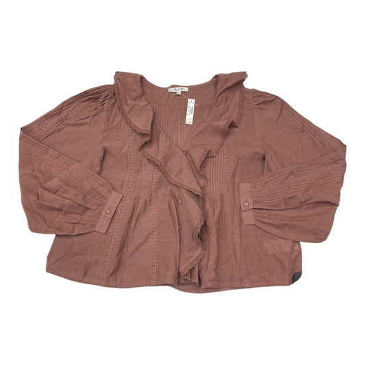Top Ls By Madewell In Mauve, Size:M