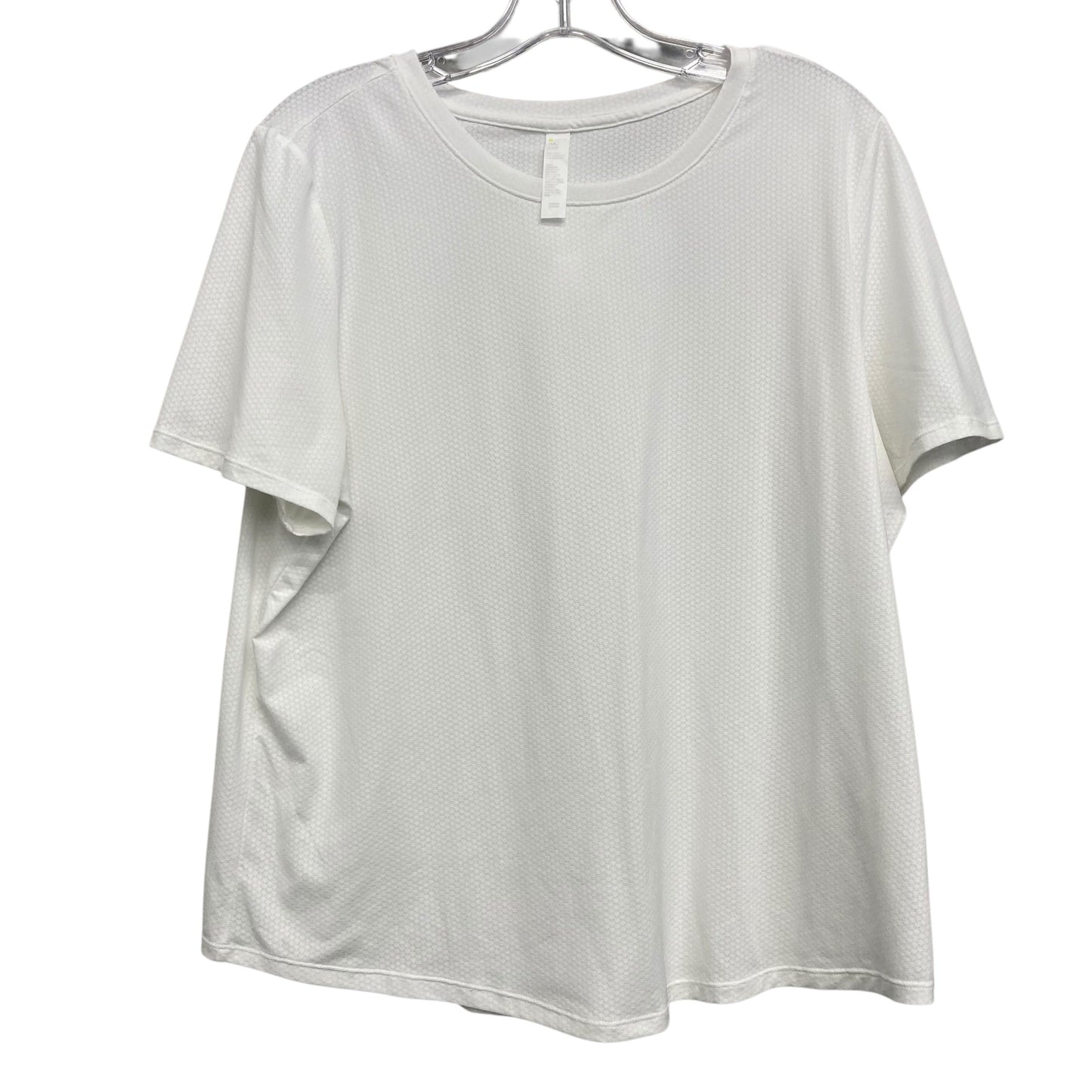 Top Ss Basic By Zella In White, Size:Xl