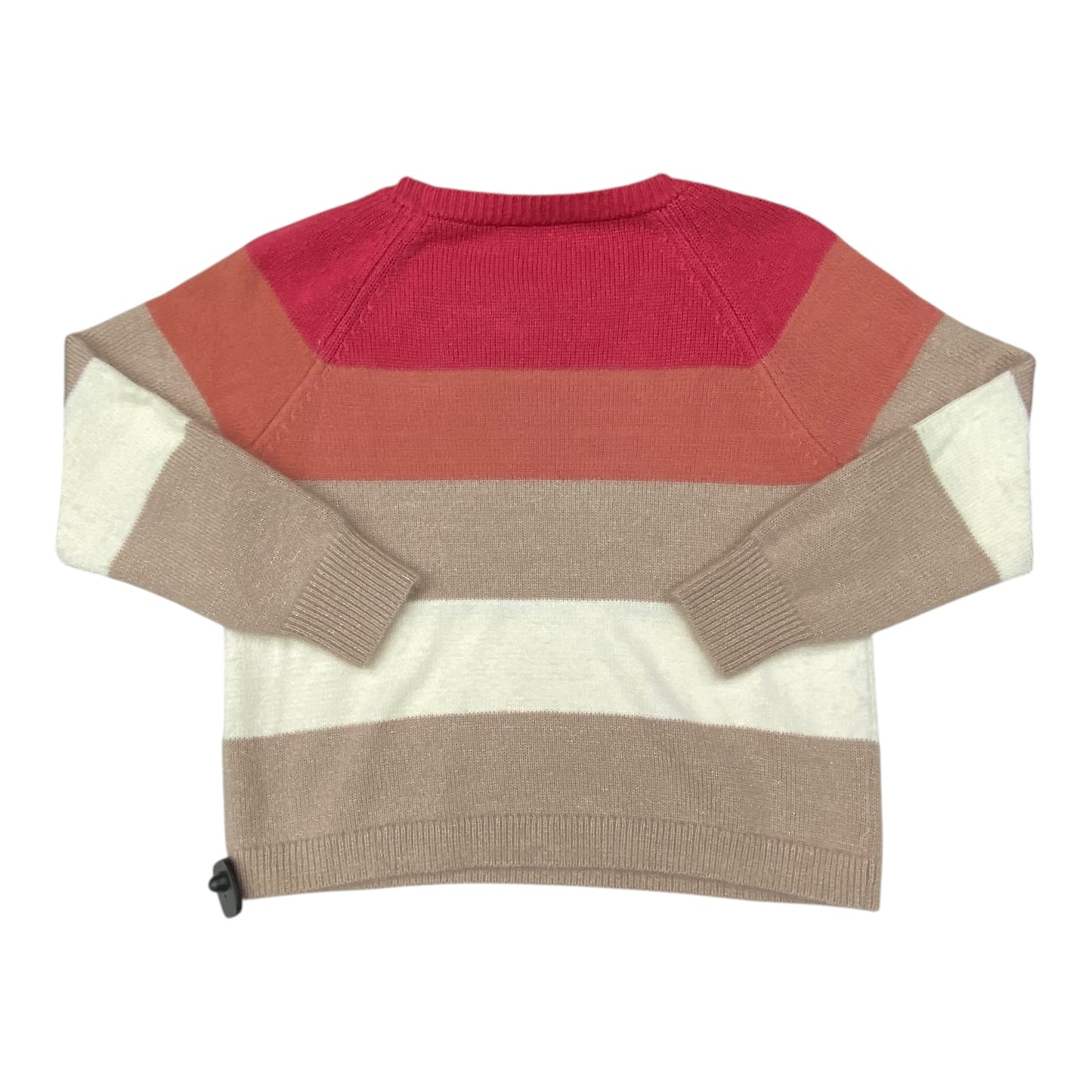 Sweater By Loft In Striped Pattern, Size:L