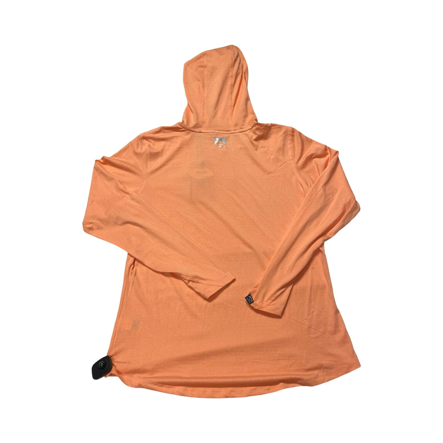 Athletic Top Ls Hoodie By Cmc In Orange, Size:L