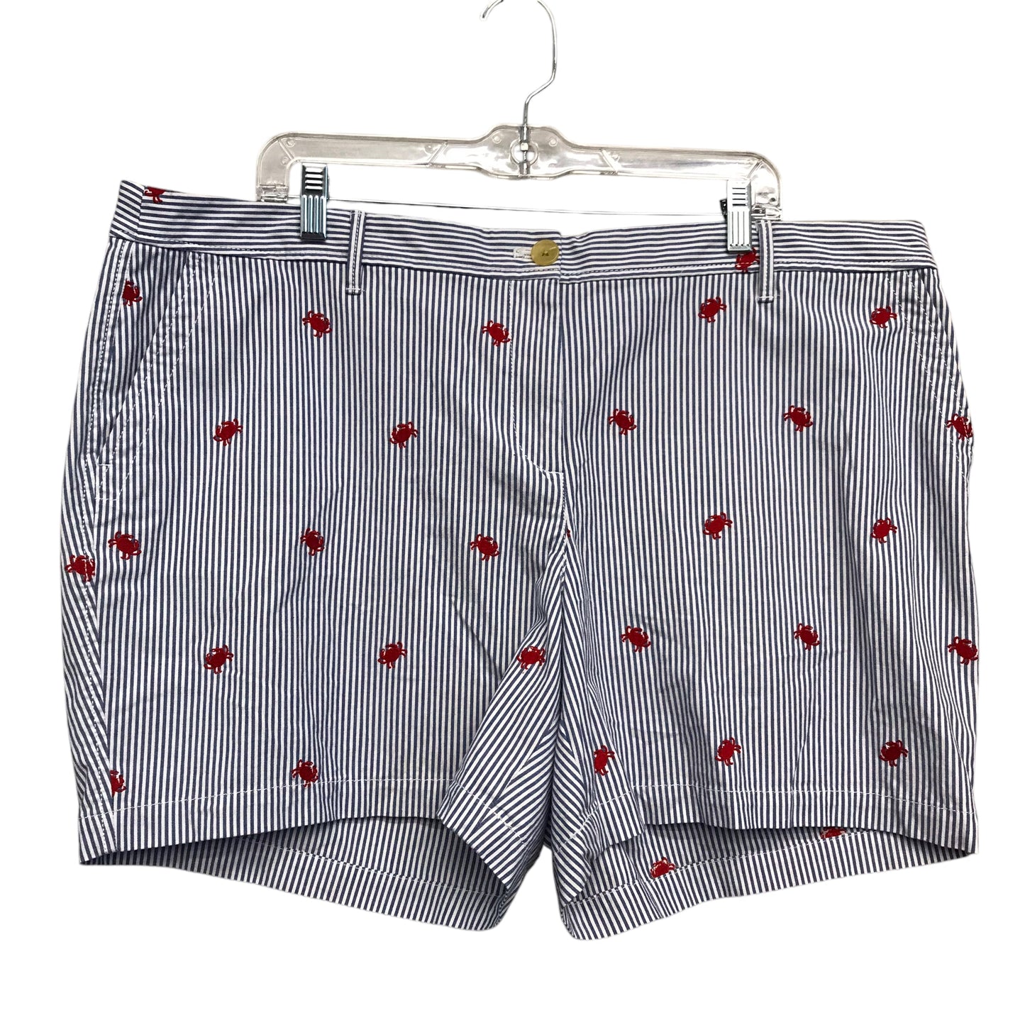 Shorts By Talbots In Striped Pattern, Size:18