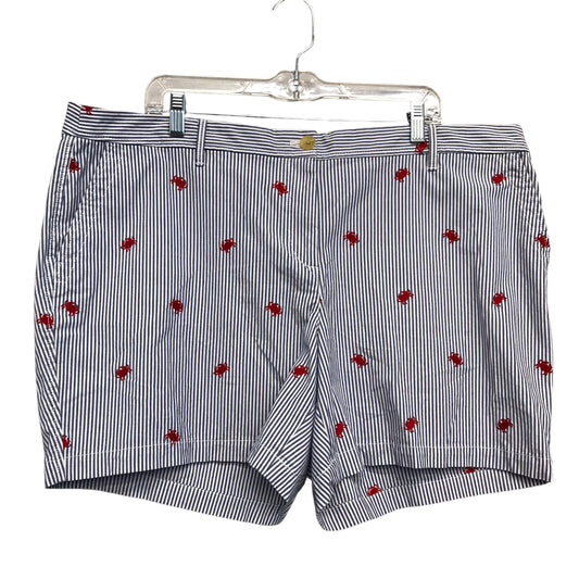 Shorts By Talbots In Striped Pattern, Size:18