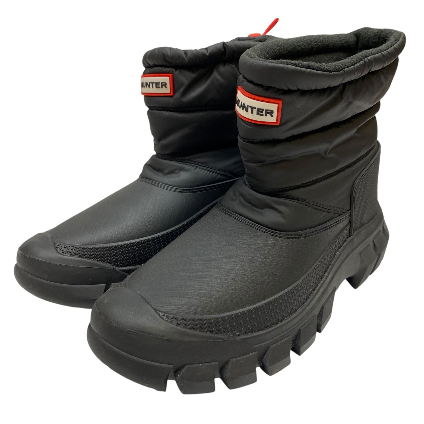 Boots Designer By Hunter In Black, Size:9