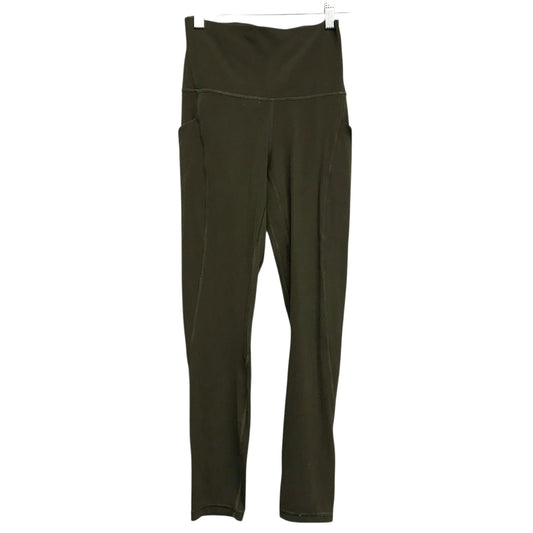Athletic Leggings By Lululemon In Green, Size:S