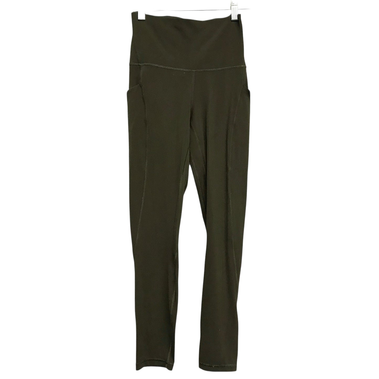 Athletic Leggings By Lululemon In Green, Size:S