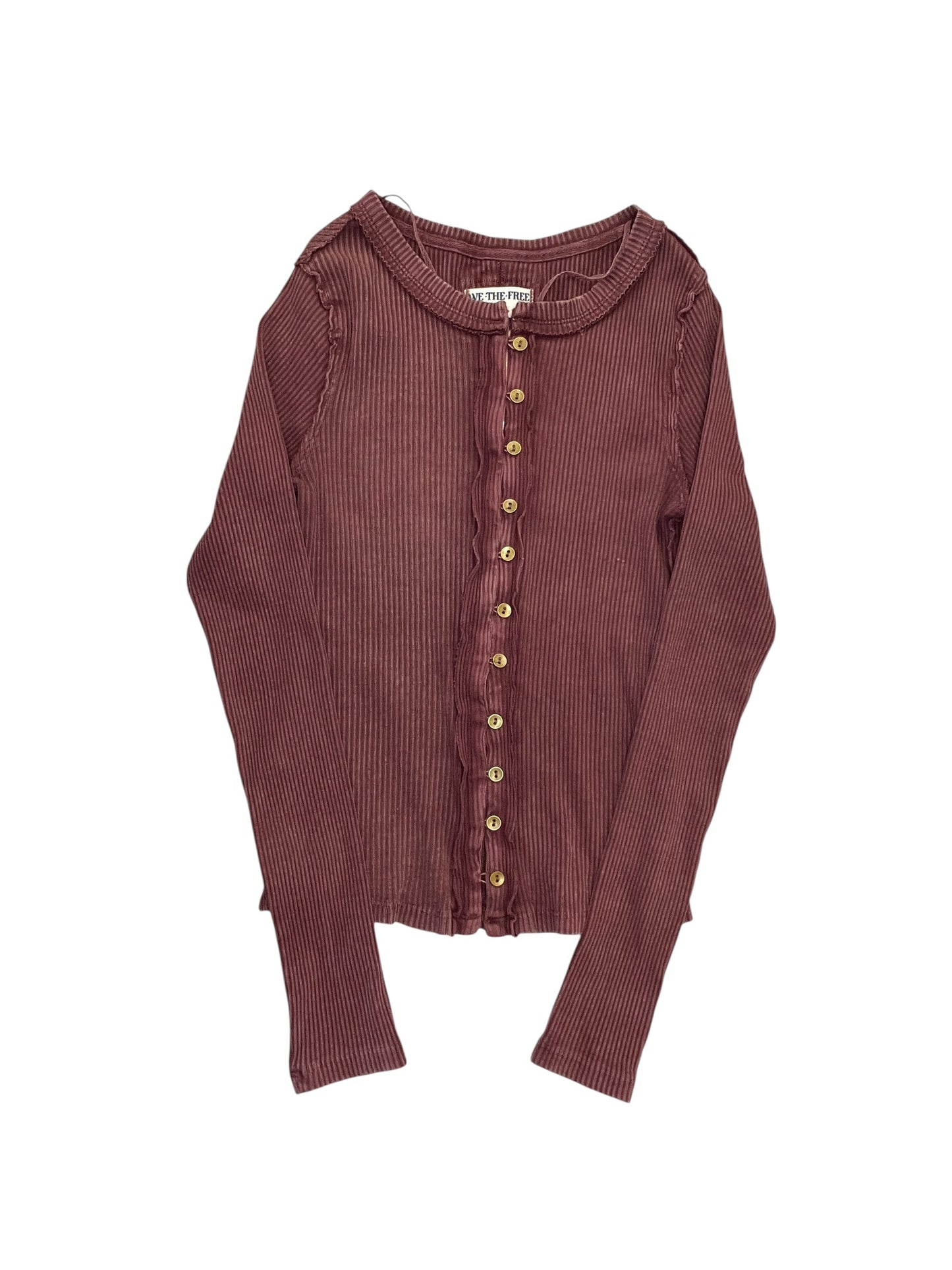 Top Ls By We The Free In Purple, Size:S