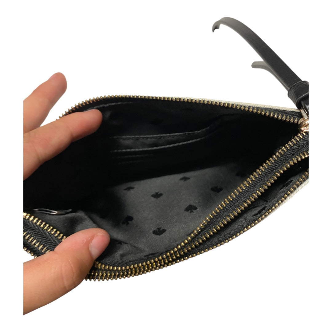 Wristlet Designer By Kate Spade In Striped Pattern, Size:Medium