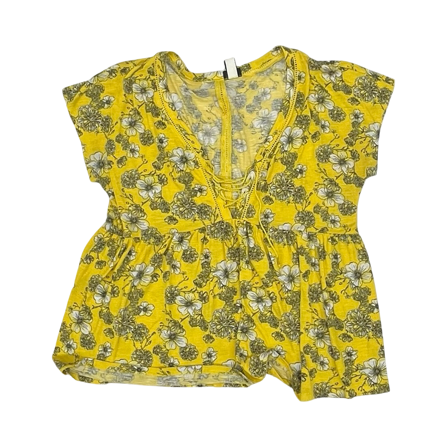 Top Ss By Torrid In Yellow, Size:2X