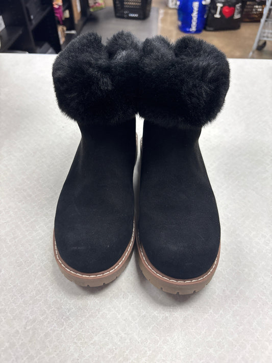 Boots Ankle Flats By American Eagle In Black, Size:6.5