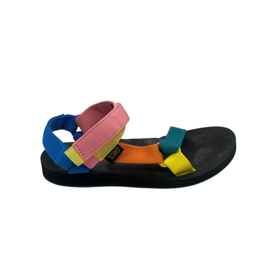 Sandals Flats By Teva In Multi, Size:7
