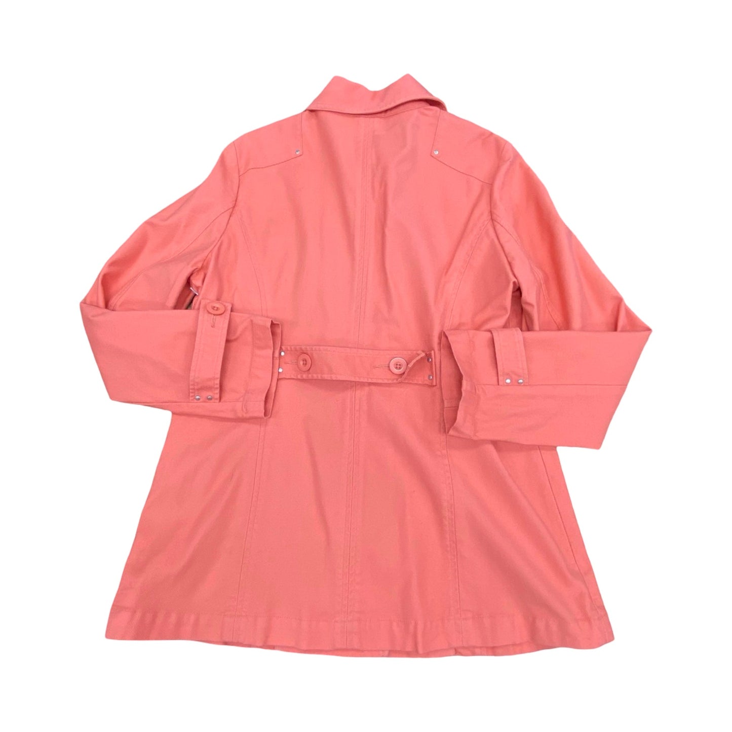 Jacket Denim By Field Gear In Coral, Size:M