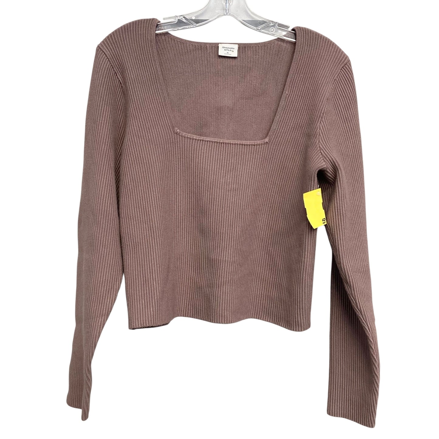 Top Ls By Abercrombie And Fitch In Brown, Size:Xl