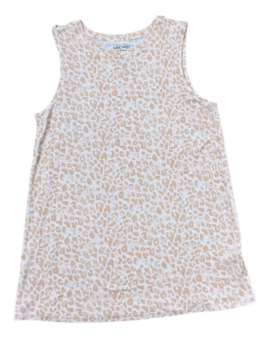 Top Sleeveless By Nine West In Peach, Size:Xs