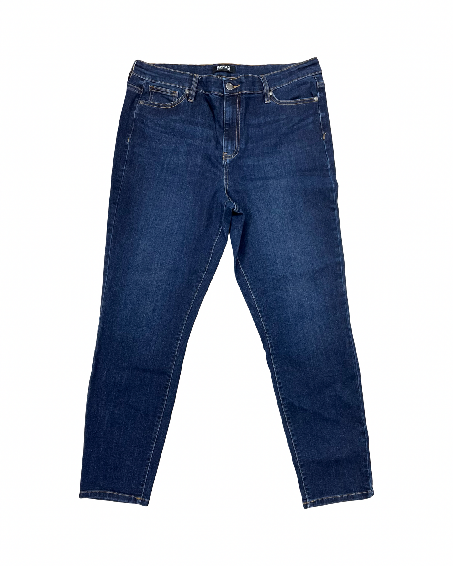 Jeans Skinny By Buffalo David Bitton In Blue Denim, Size:14