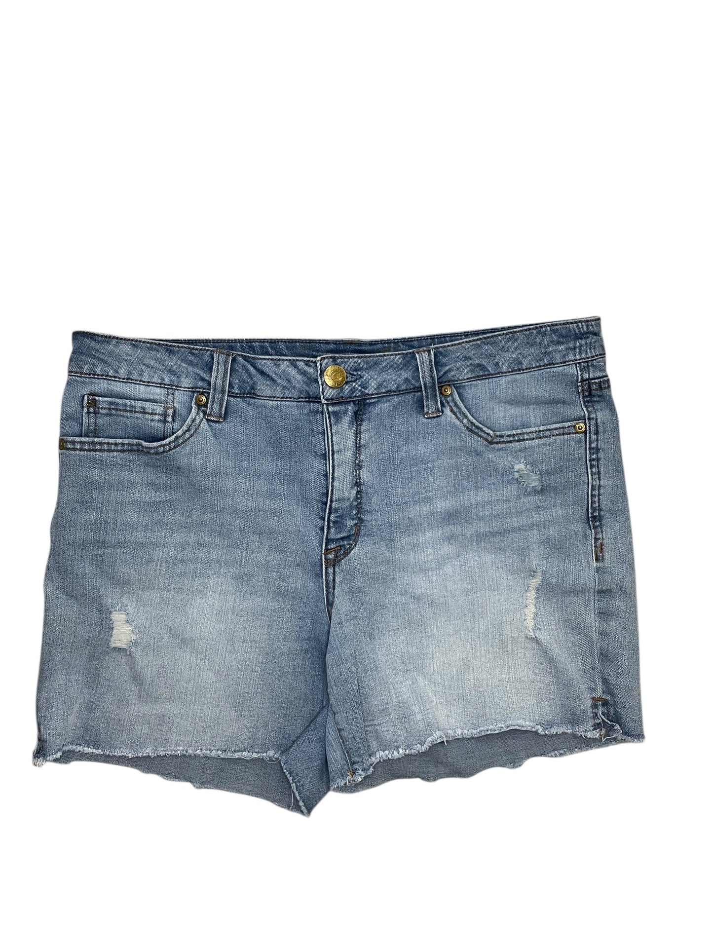 Skirt Maxi By Seven 7 In Blue Denim, Size:Xl