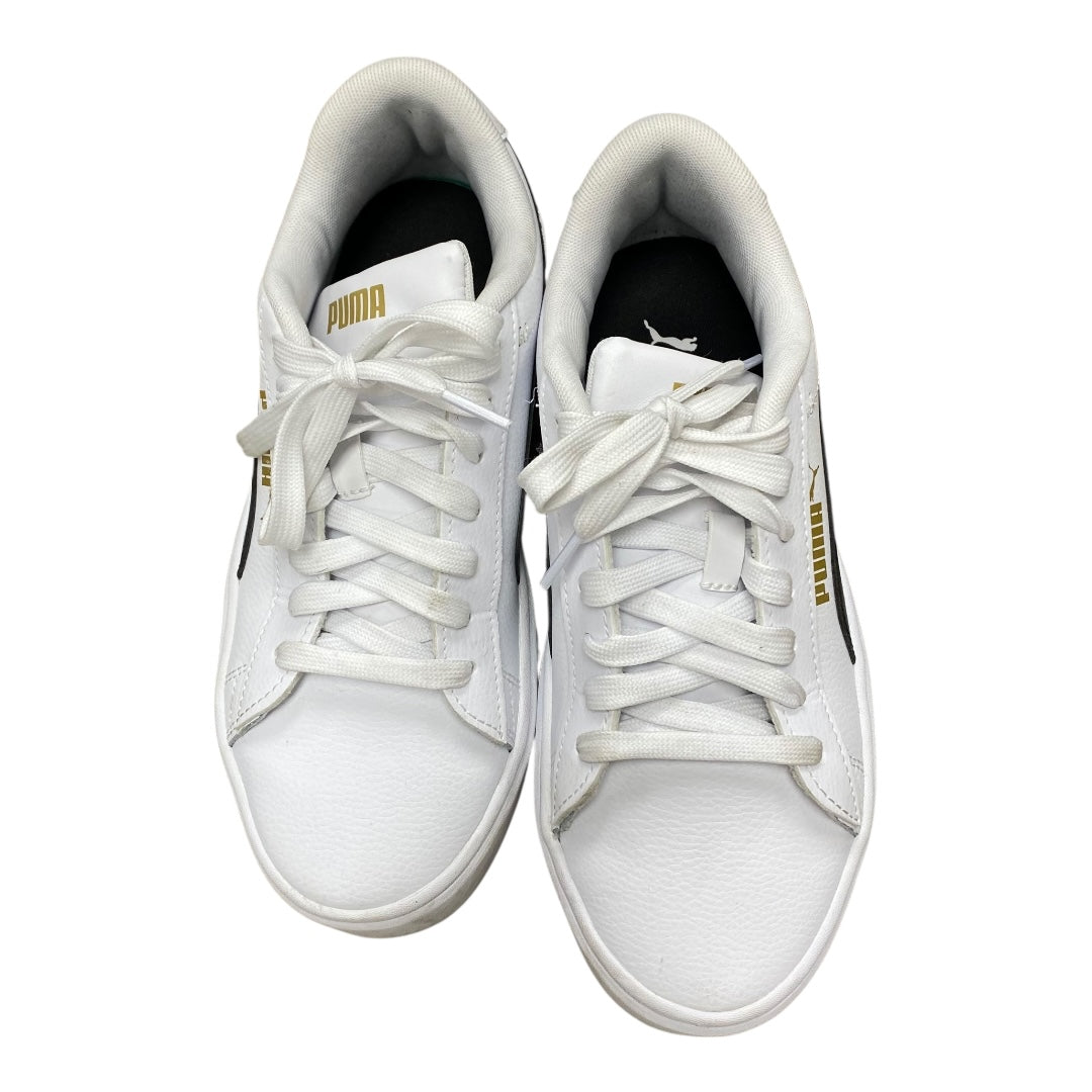 Shoes Sneakers By Puma In White, Size:6.5