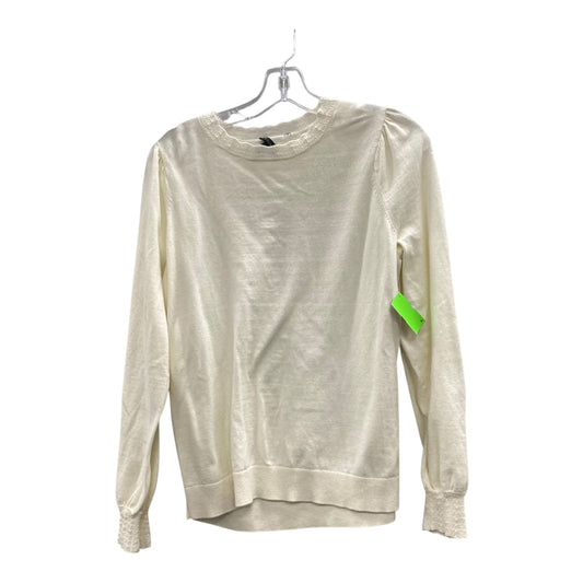 Sweater By Talbots In Cream, Size:M