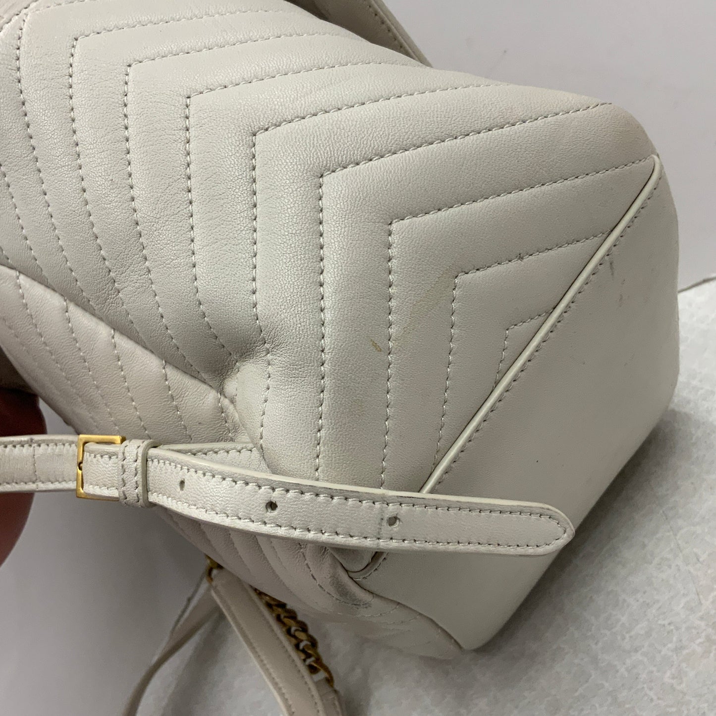 Backpack Luxury Designer By Yves Saint Laurent, Size: Medium