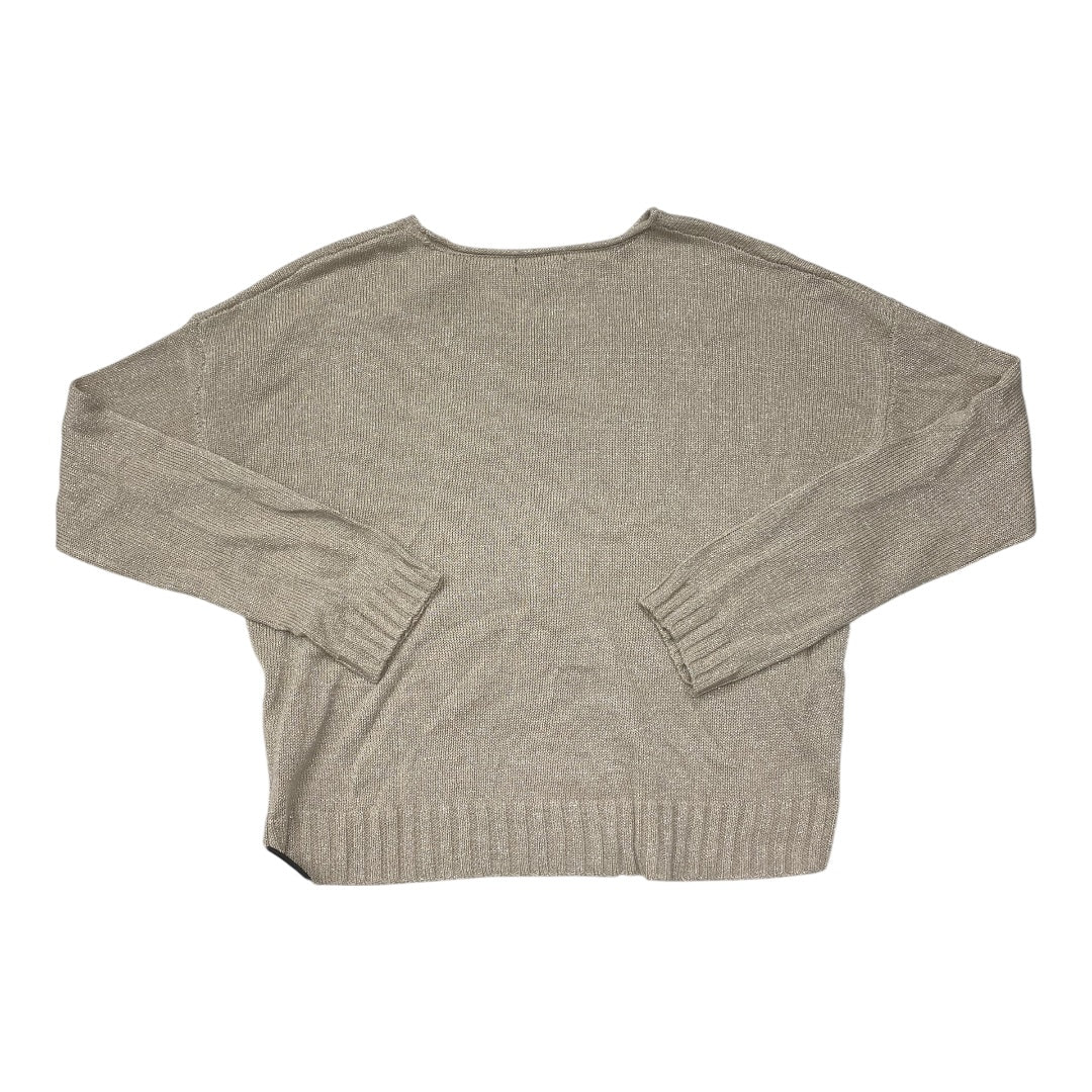 Sweater By Halogen In Silver & Tan, Size:Xs