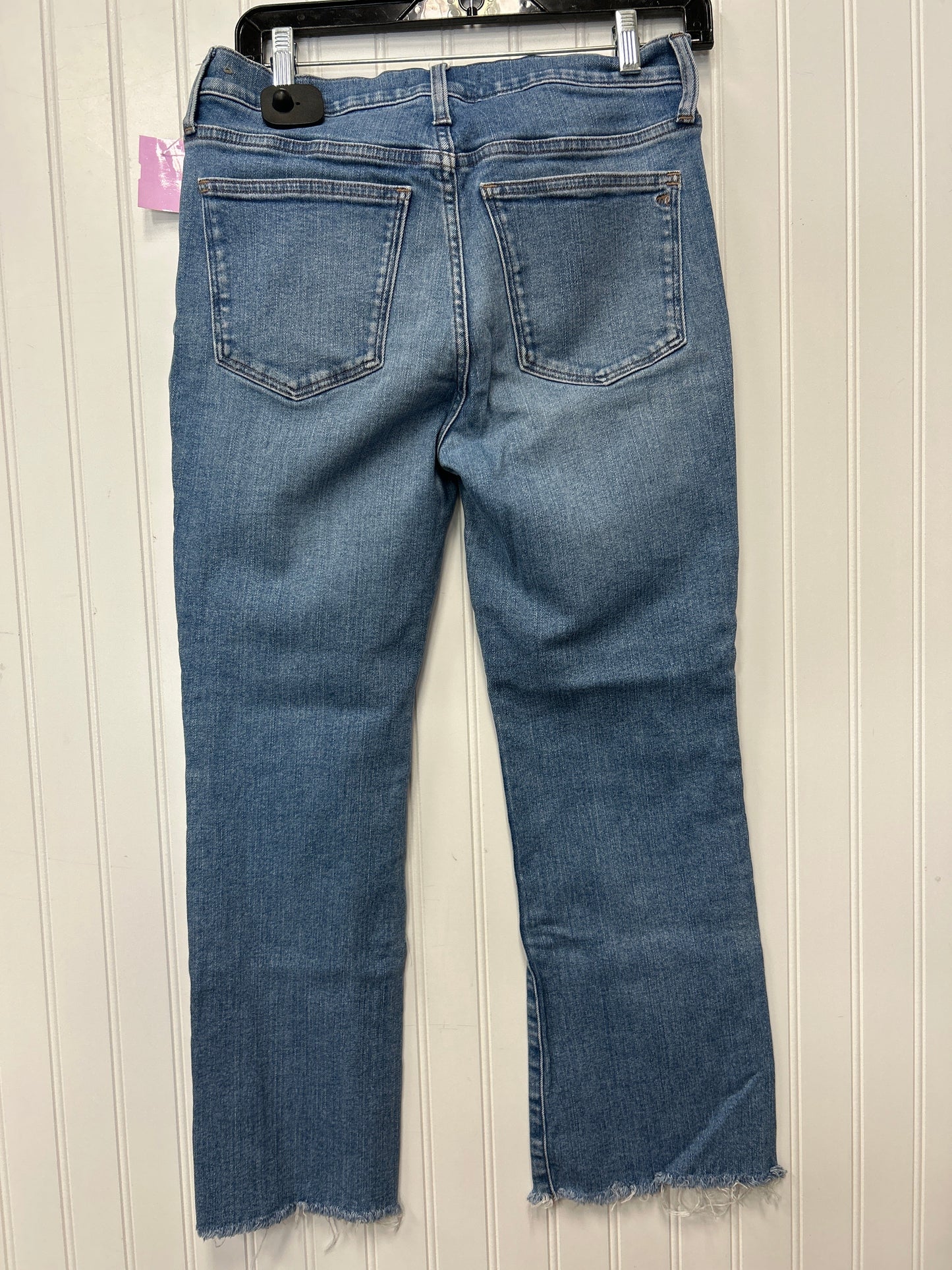 Jeans Straight By Madewell In Blue Denim, Size:6