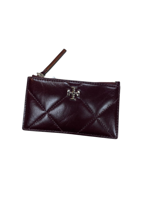 Wallet Designer By Tory Burch In Maroon, Size:Small