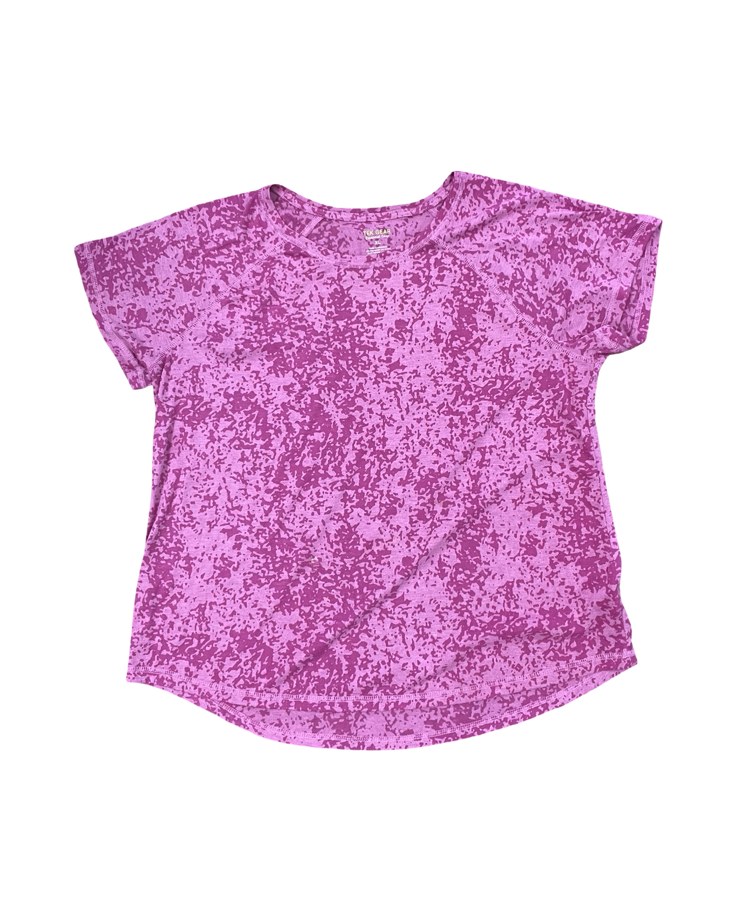 Top Ss Basic By Tek Gear In Pink, Size:Xl