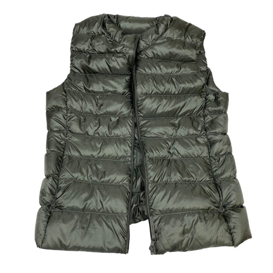 Vest Puffer & Quilted By Uniqlo In Green, Size:Xs