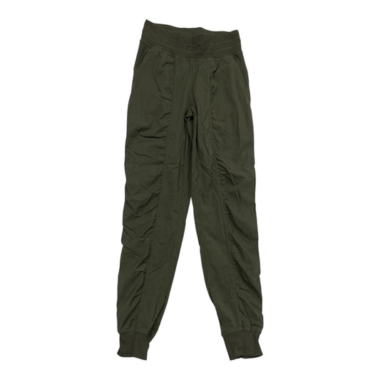 Athletic Pants By Lululemon In Green, Size:2
