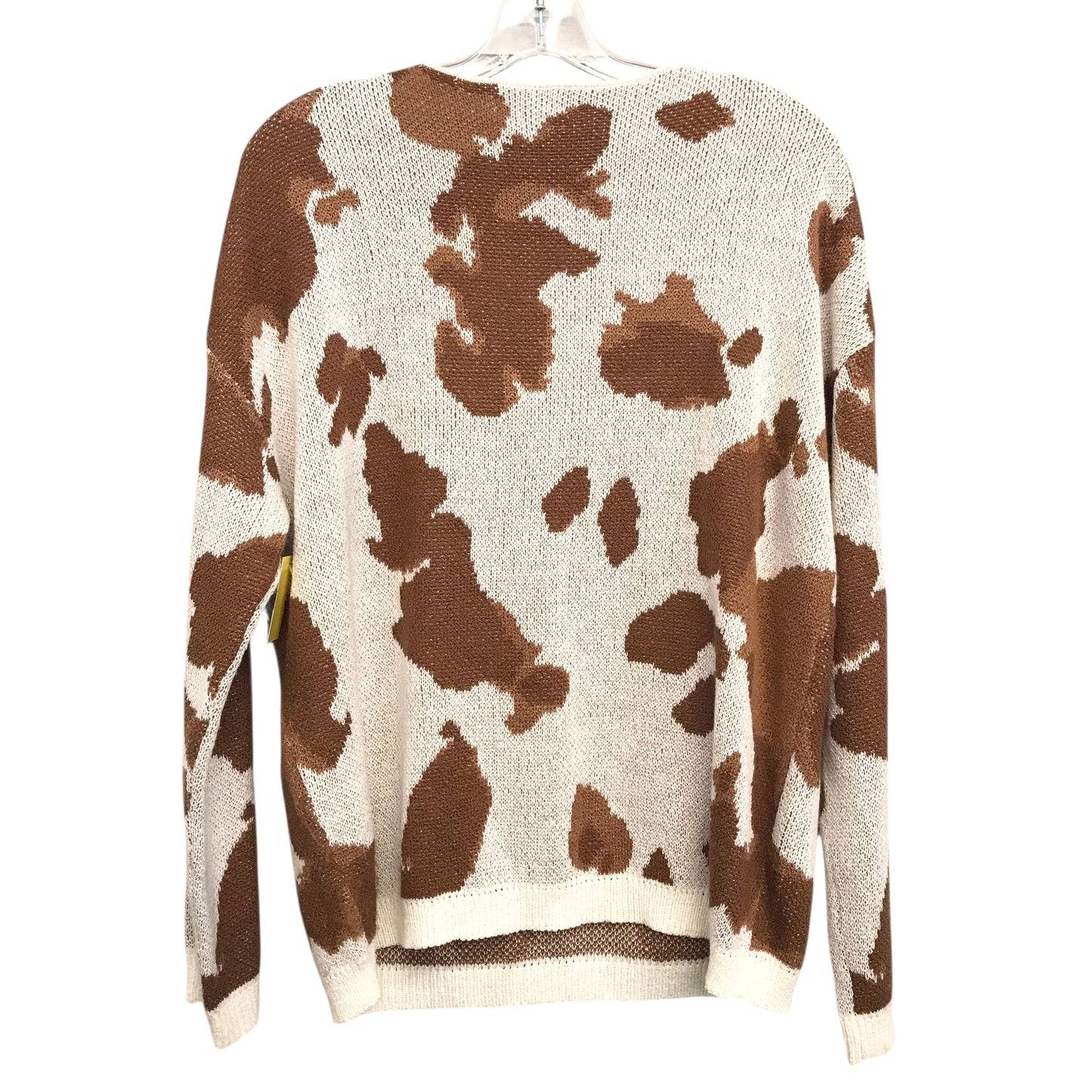 Sweater By Altard State In Brown & Cream, Size:M