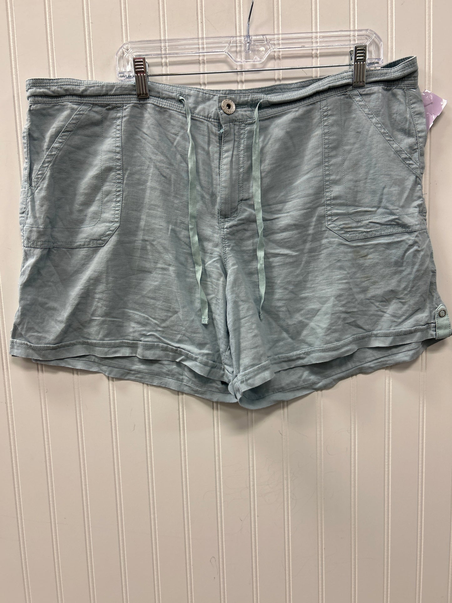 Shorts By Bandolino In Blue, Size:16
