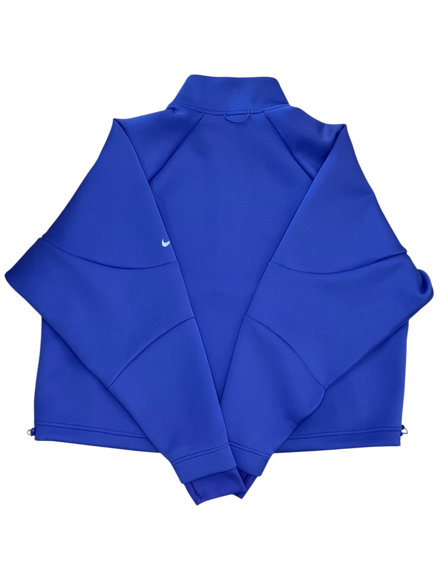 Athletic Top Ls Collar By Nike In Blue, Size:L