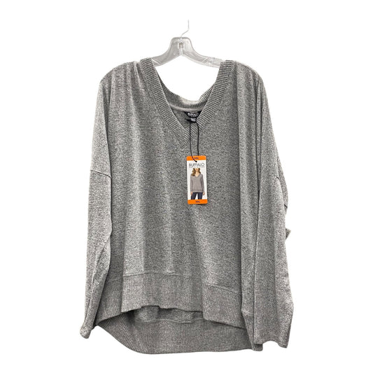 Top Ls By Buffalo David Bitton In Grey, Size:2X