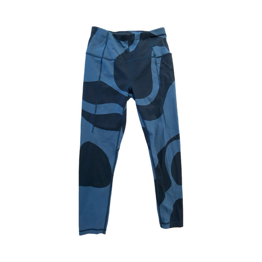 Athletic Leggings Capris By Sweaty Betty In Blue, Size:6