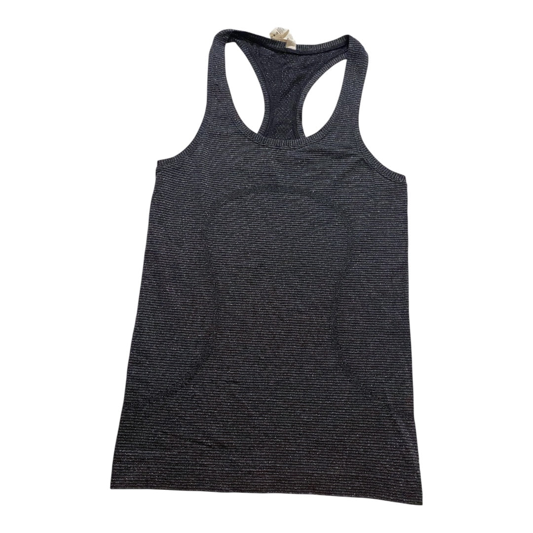 Athletic Tank Top By Lululemon In Grey, Size:6