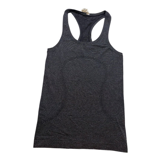 Athletic Tank Top By Lululemon In Grey, Size:6