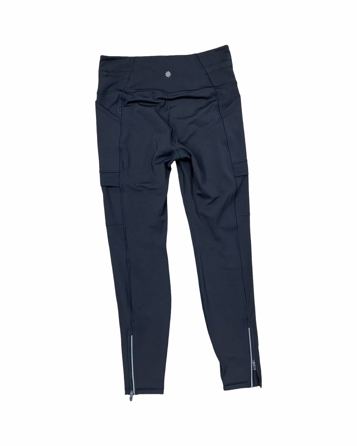 Athletic Leggings By Athleta In Black, Size:M