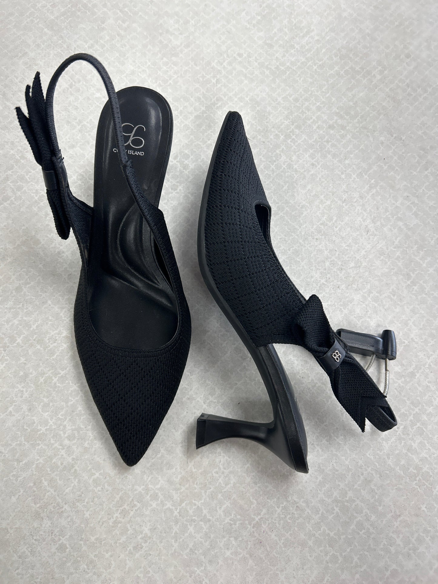 Shoes Heels Kitten By Clothes Mentor In Black, Size:6.5