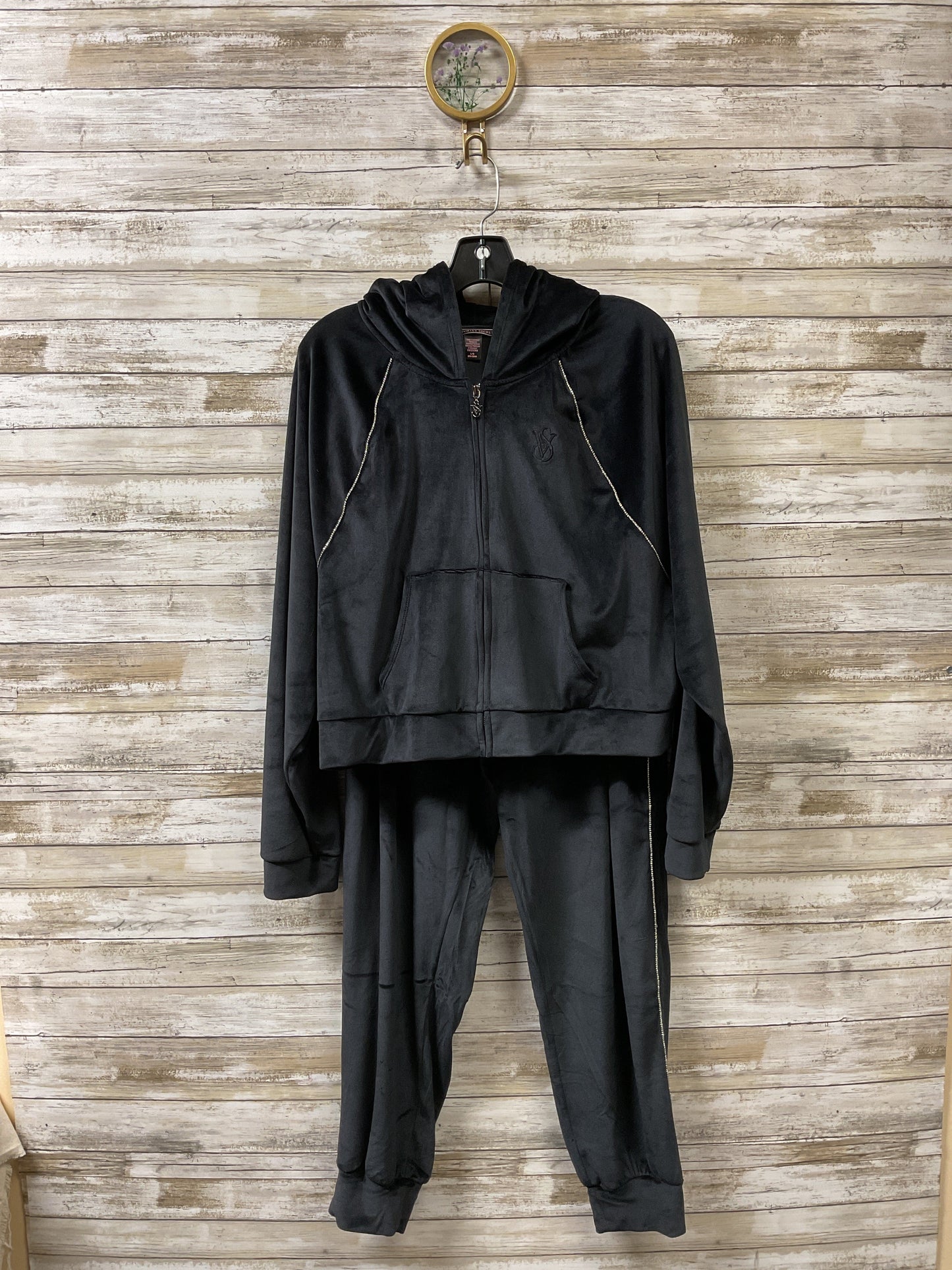 Lounge Set Pants By Victorias Secret In Black, Size:L