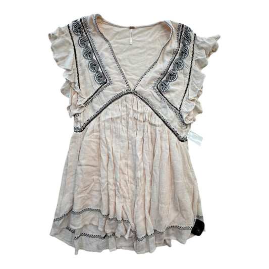 Top Sleeveless By Free People In Peach, Size:M