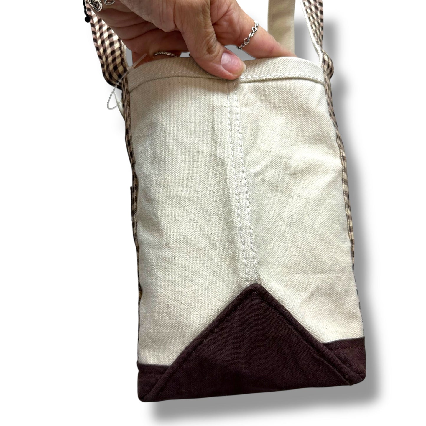 Hartley Beaded canvas Quail dog Tote By Anthropologie, Size: Small