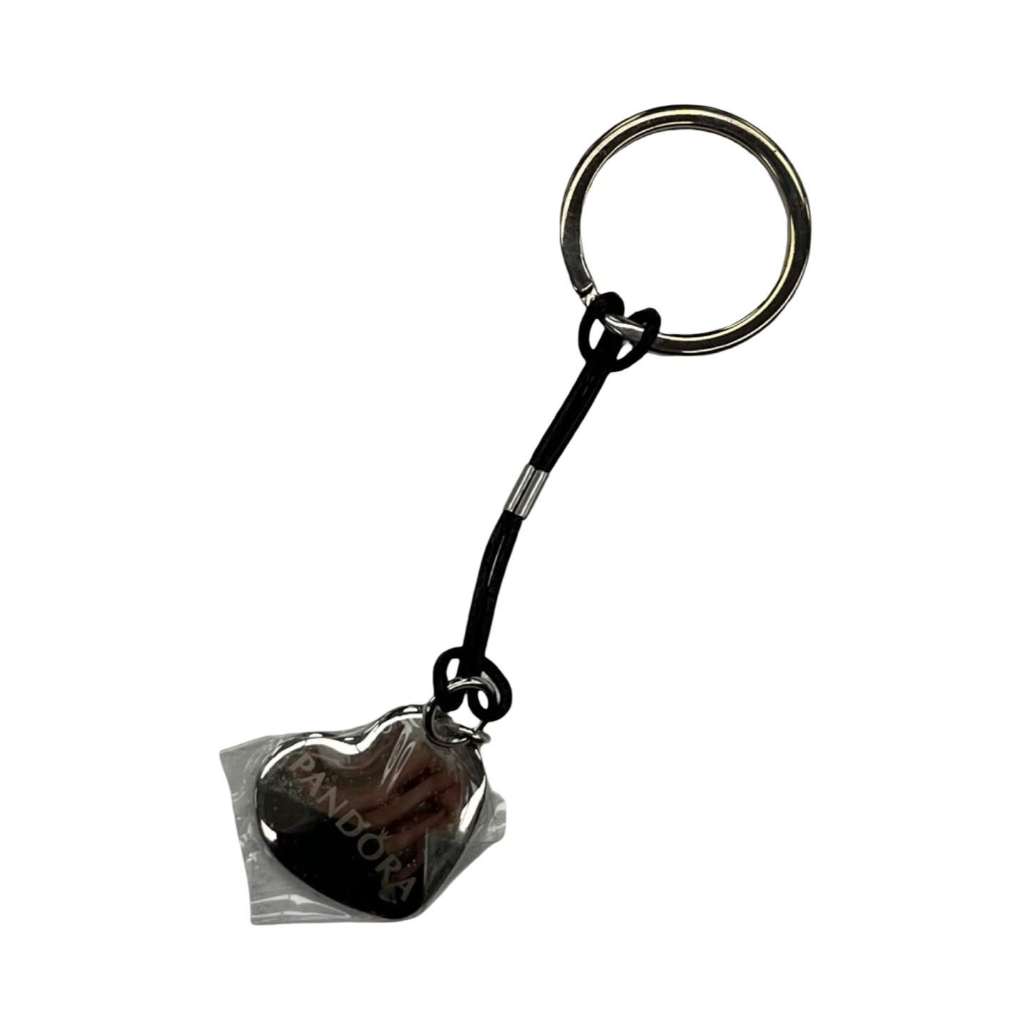 Key Chain By Pandora In Black & Silver