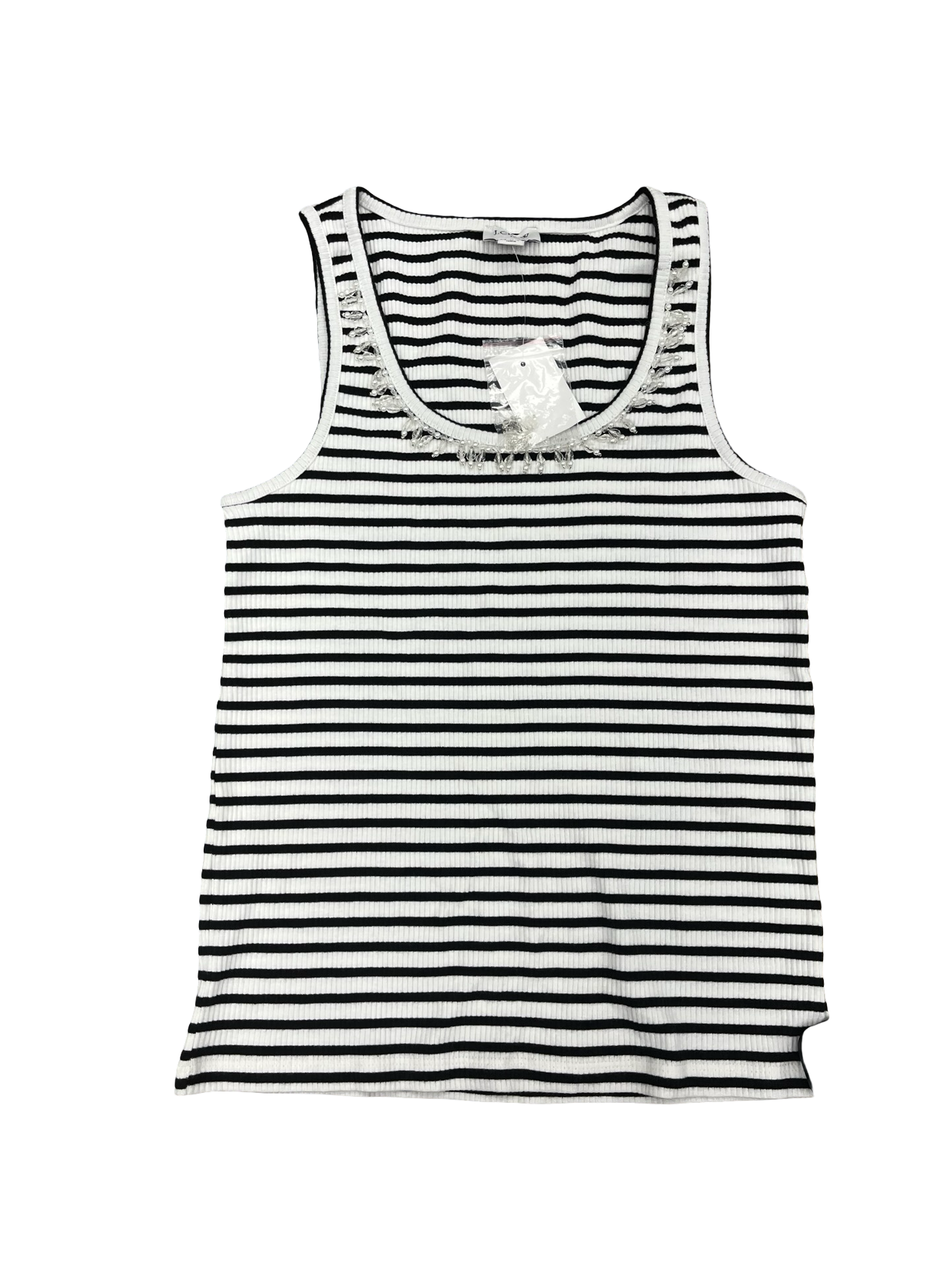 Top Sleeveless By J. Crew In Striped Pattern, Size:S