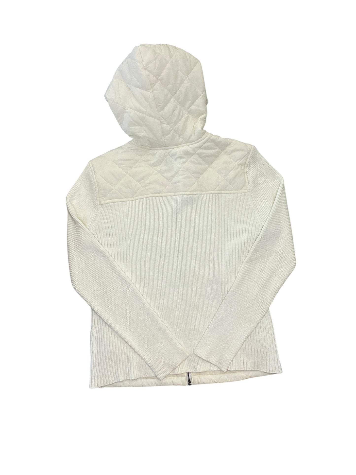 Jacket Puffer & Quilted By Liverpool In Ivory, Size:L