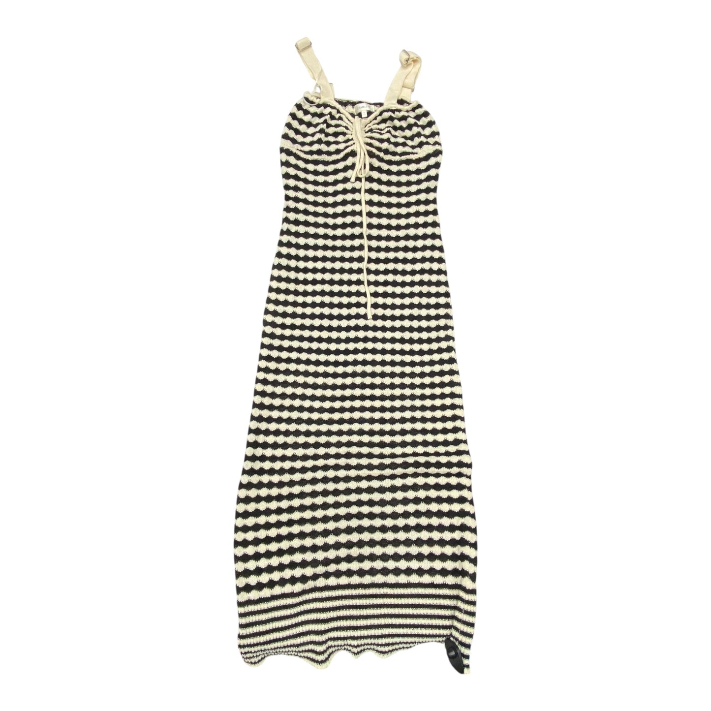 Dress Casual Maxi By Camellia In Black & White, Size:S