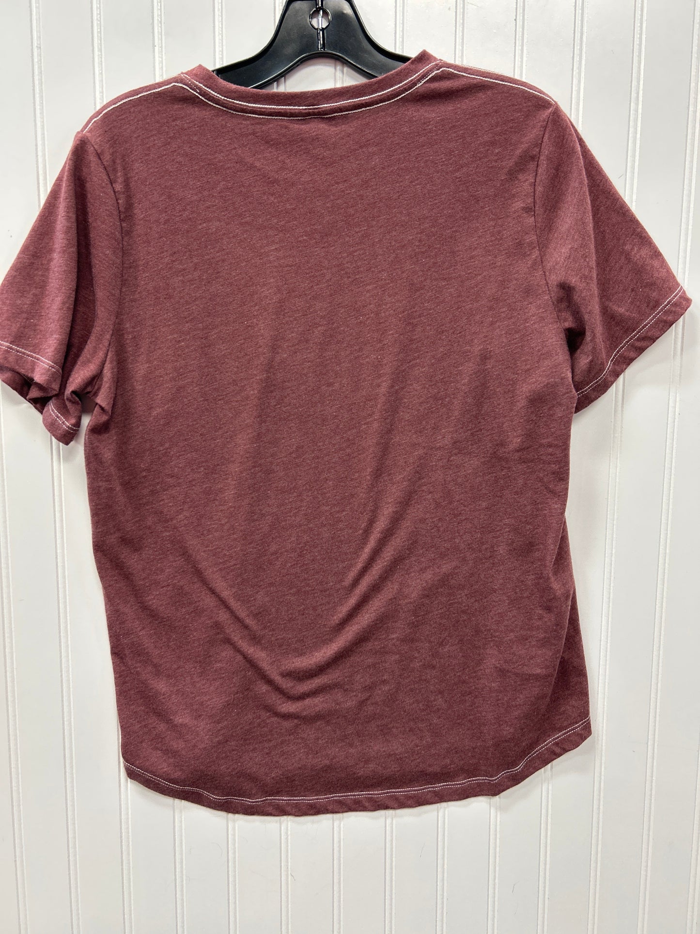 Top Ss By Glyder In Maroon, Size:M