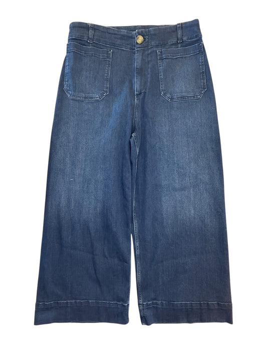 Jeans Wide Leg By Pilcro In Blue Denim, Size:18