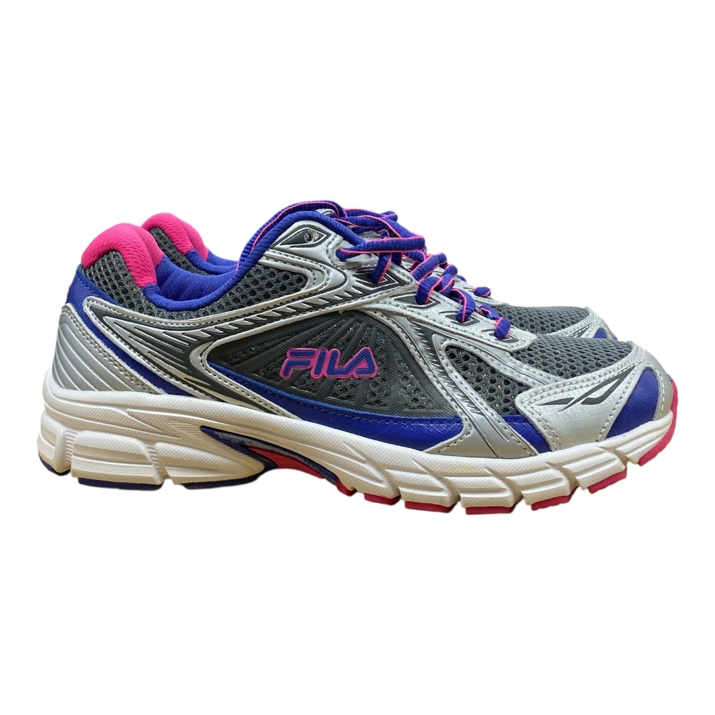 Shoes Athletic By Fila In Grey, Size:6.5